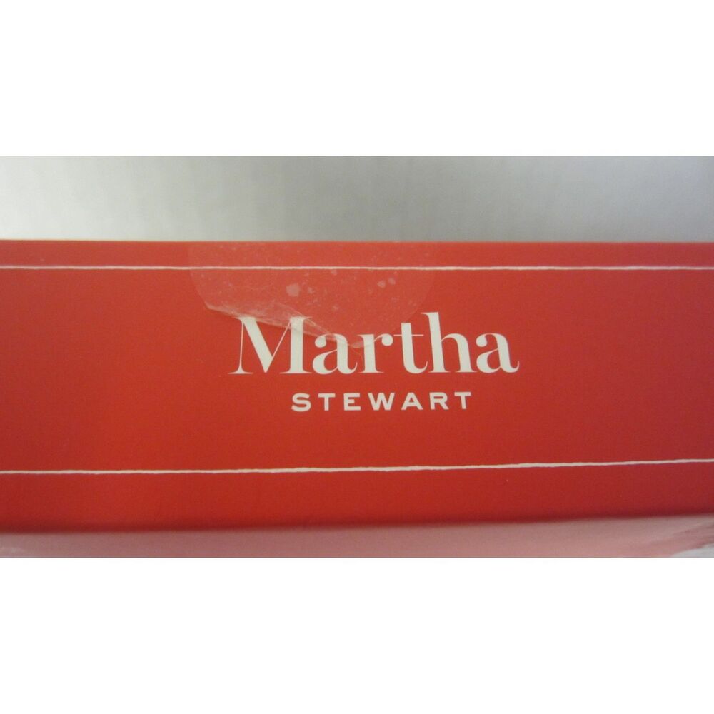 NEW IN BOX MARTHA STEWART HOME SET OF 7 SPACE GLASS  CHRISTMAS ORNAMENTS - Picture 3 of 4